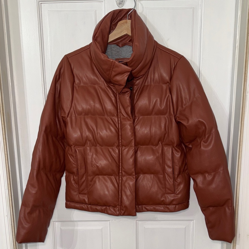 Women's Brown Puffer Jacket